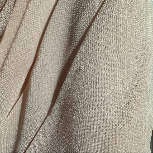 NWT Sorella Vita York Dress #8614 Full Length silk and satin Blush Size 12 - Picture 9 of 11